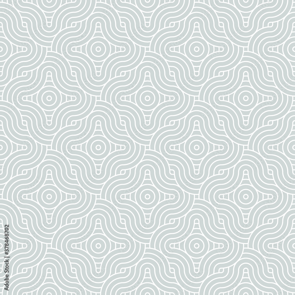 Overlapping Circles Pattern, art background.