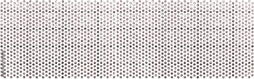 Panorama of White steel mesh screen pattern and seamless background Panorama of White steel mesh screen pattern and seamless background