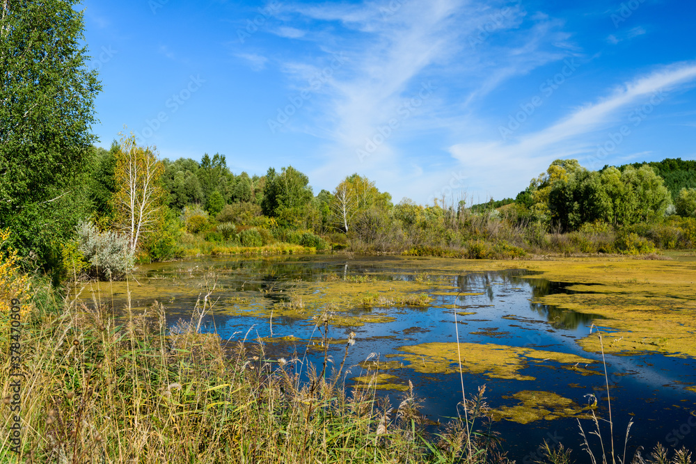 Landscape photos taken in the village of troitske