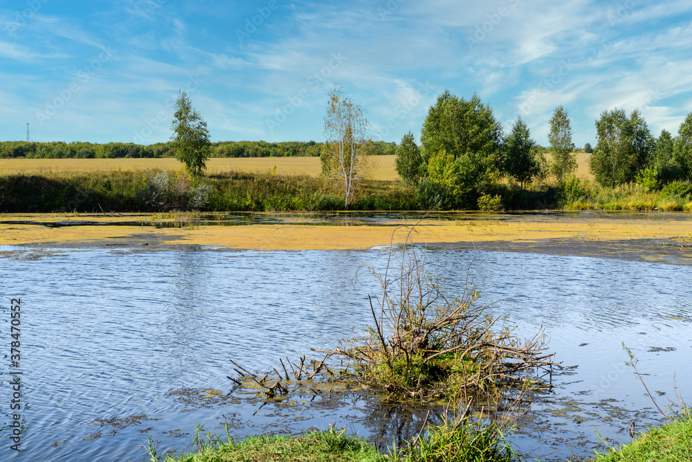 Landscape photos taken in the village of troitske