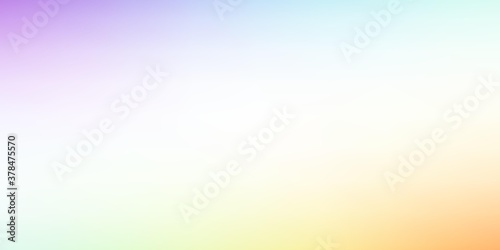 Light Multicolor vector smart blurred pattern. Abstract colorful illustration with gradient. New side for your design.