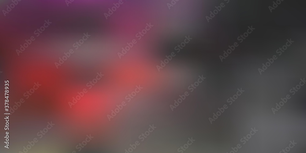Fototapeta premium Dark multicolor vector blurred backdrop.
