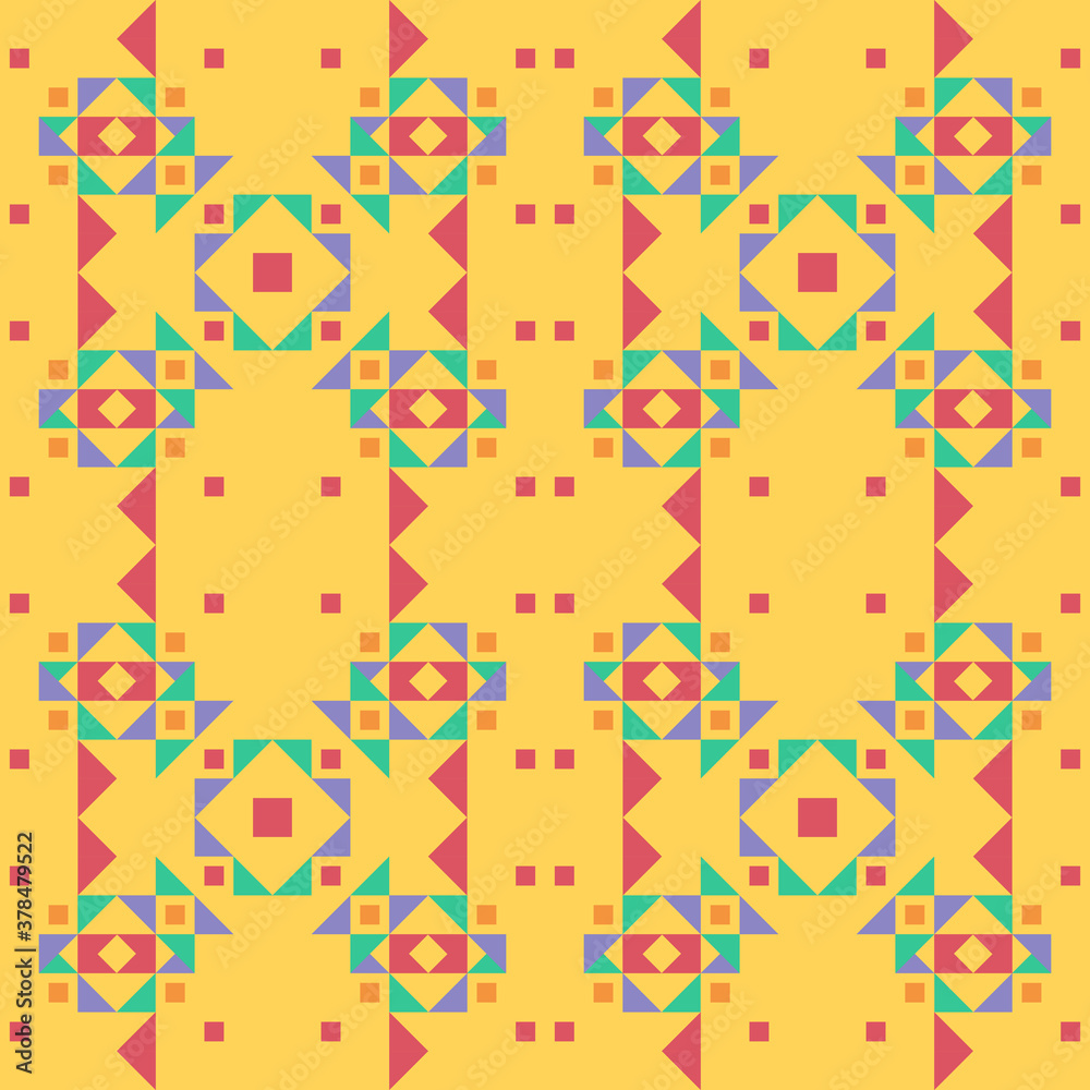 mosaico geométrico patrón abstracto
