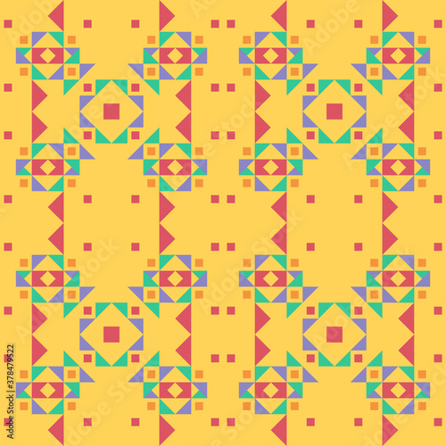 mosaico geométrico patrón abstracto
