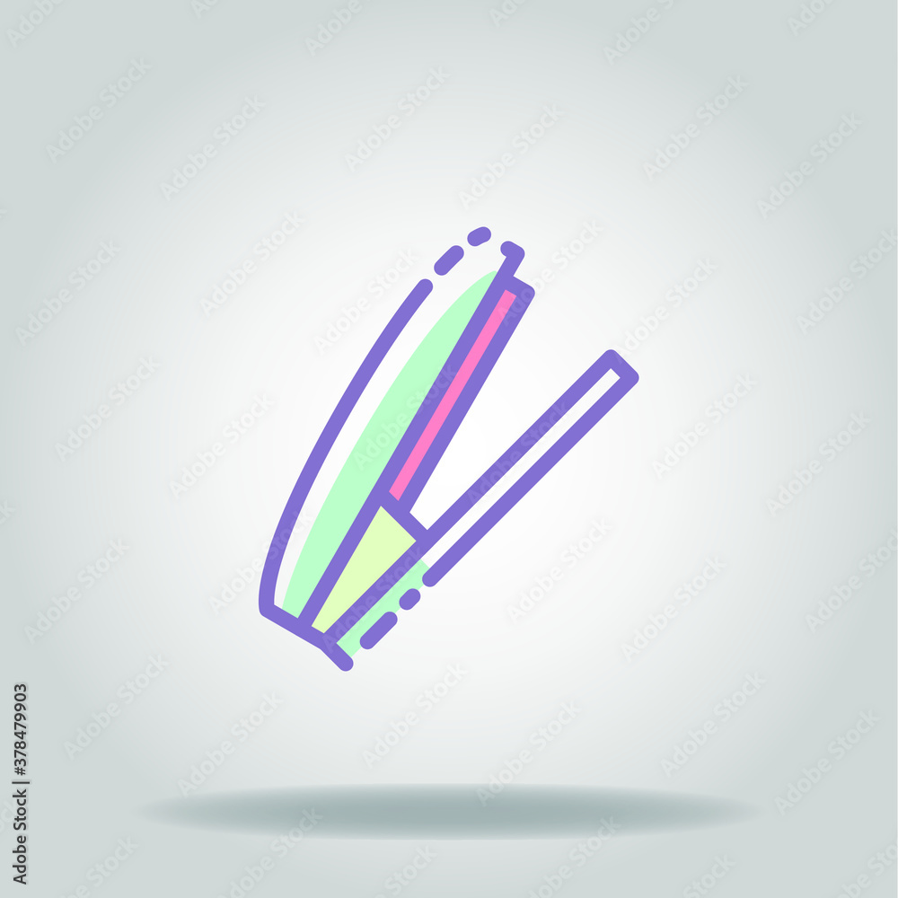 Obraz premium stepler colorful icon 