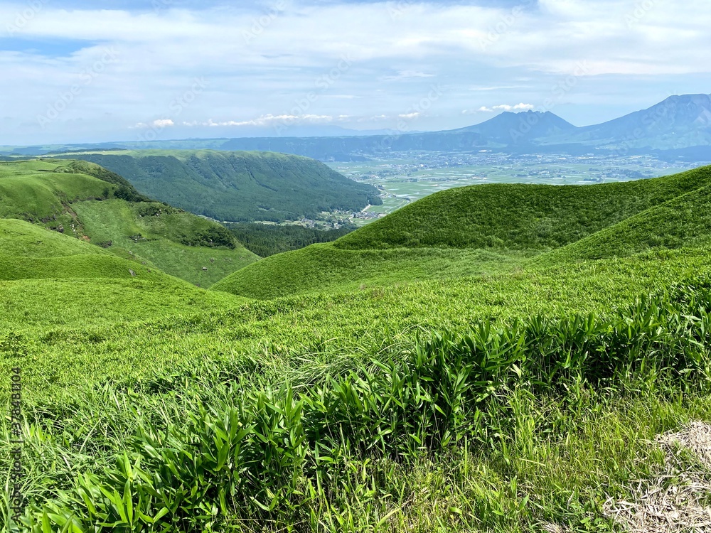 Fototapeta premium 山頂