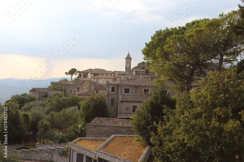Arpino  Italy - September 16  2020  The acropolis of the ancient