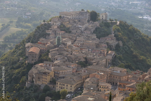 Foto Arpino, Italy - September 16, 2020: View of the city from