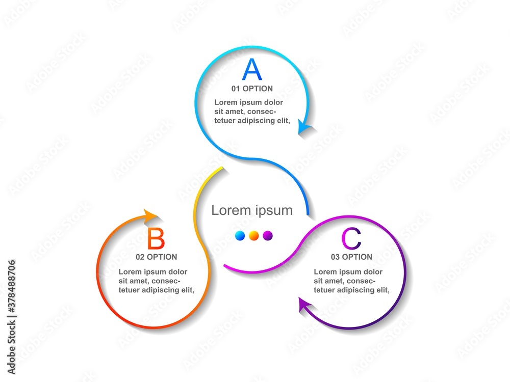 Naklejka premium Business data visualization. Abstract Process chart or graph elements, diagram with step option parts or processes. Vector business template for presentation. Creative concept for infographic.