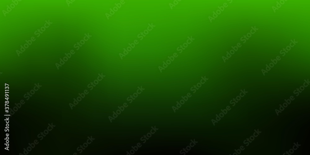 Dark Green vector blur drawing.