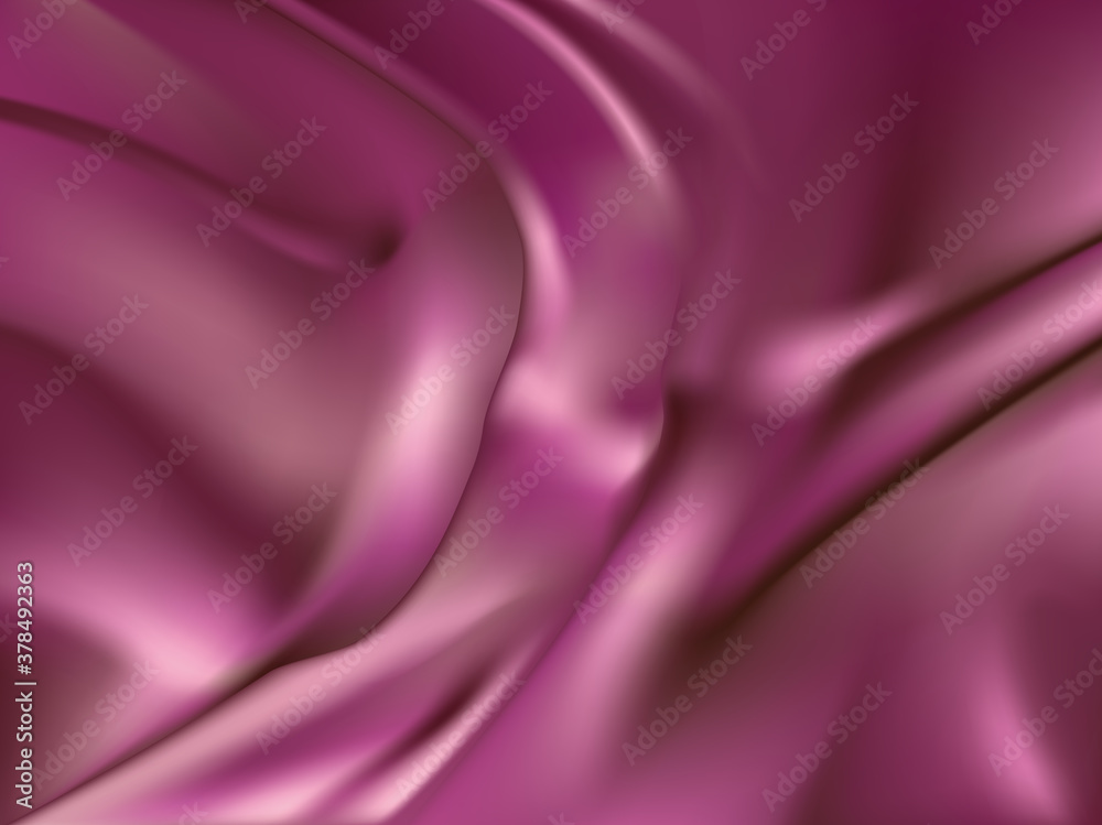 Fototapeta premium Smooth elegant purple silk can use as background 
