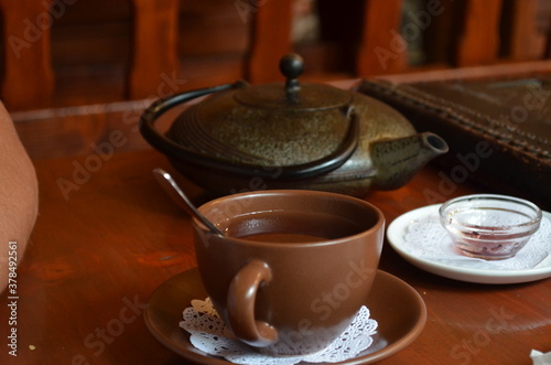 Fragrant Carpathian herbal tea