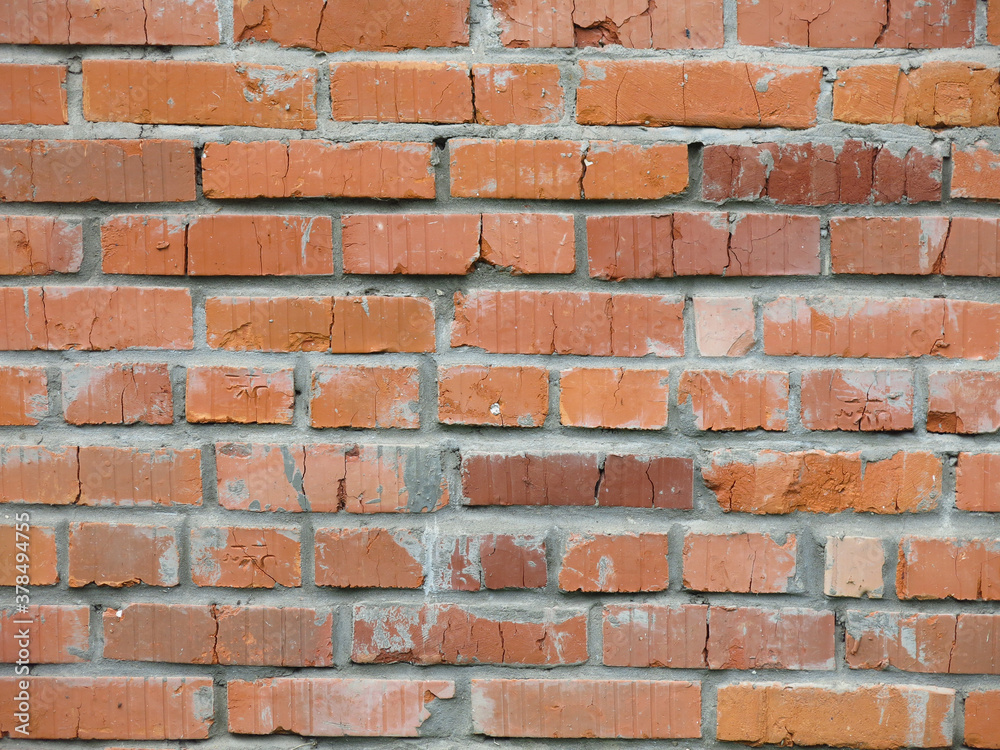 brick red wall of the barn for a brutal background in the loft brick red wall of the barn for a brutal background in the loft