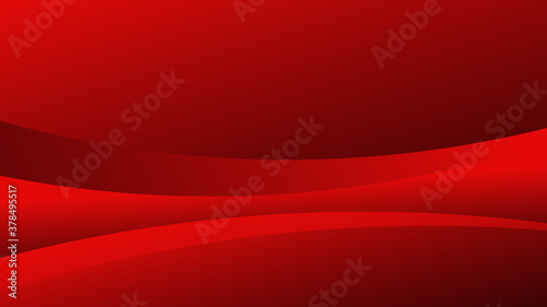 curve wave layer abstract design background A red
