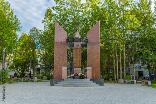 Memorial to fellow countrymen who died in the Great Patriotic War of 1941-1945.