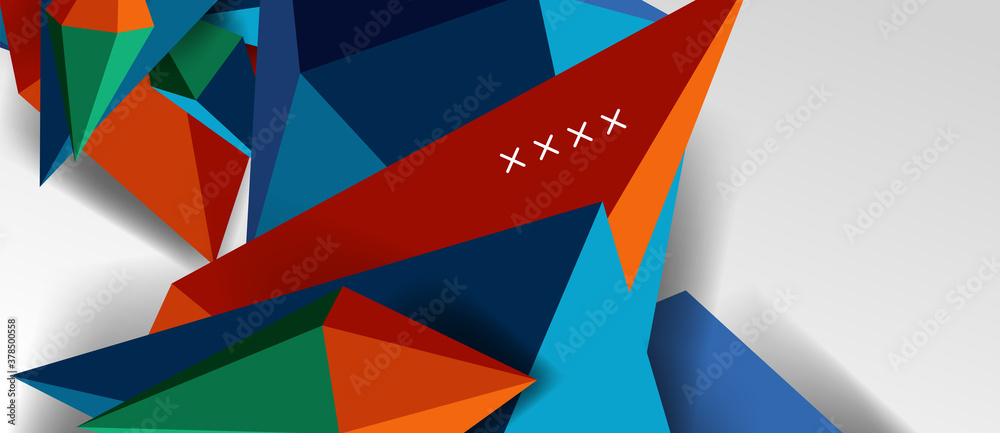 3d low poly abstract shape background vector illustration 3d low poly abstract shape background vector illustration