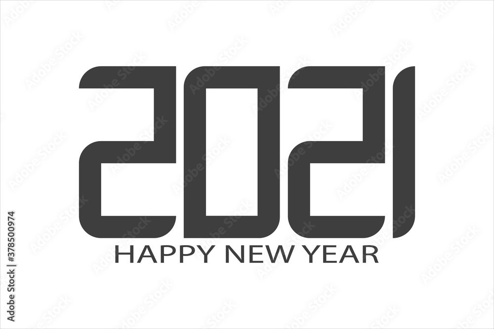 Obraz premium 2021 new year. Happy new year. 2021 new year. Happy new year design. Colorful holiday background for calendar or web banner. 2021 celebration. Light 2021