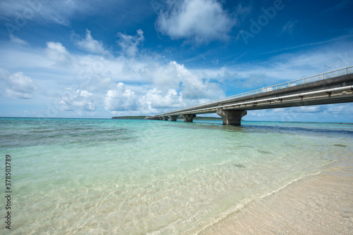 ビーチ, 来間大橋, 来間島, 宮古島, 沖縄, 日本 © tky15_lenz