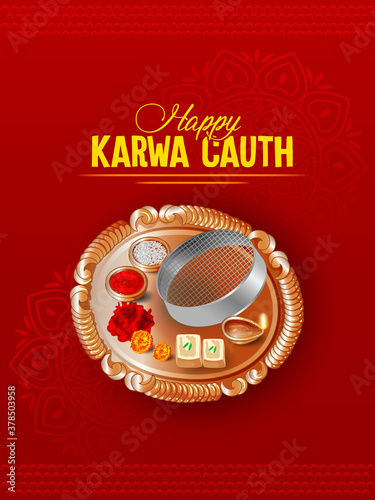 Karwa Chauth is a Hindu festival mostly celebrated in Northern India during which married women fast from sunrise till the moon comes out