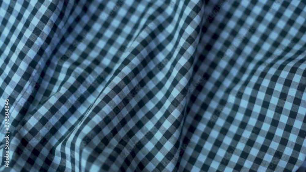 Checkered Smooth Texture Of Cotton Fabric, Fashionable Shirt Clothing. High-Quality Textile, Checkered Smooth Natural Cotton Material. Abstract Background Made of Checkered Smooth Cotton Fabric. Checkered Smooth Texture Of Cotton Fabric, Fashionable Shirt Clothing. High-Quality Textile, Checkered Smooth Natural Cotton Material. Abstract Background Made of Checkered Smooth Cotton Fabric.
