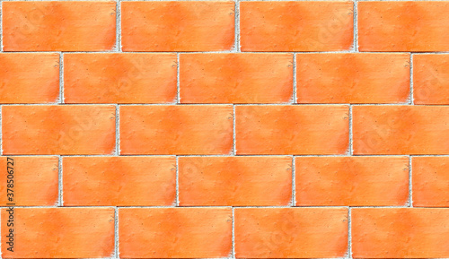 red brick wall