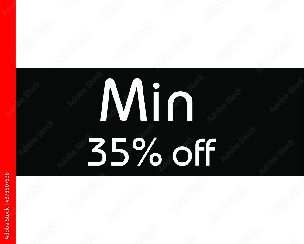 BLACK BACTOR BANNER Min 35% off