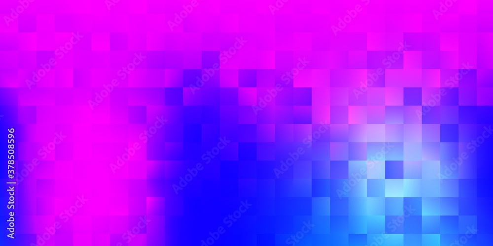 Light blue, red vector backdrop in rectangular style. Light blue, red vector backdrop in rectangular style.