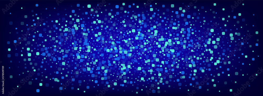 Obraz premium Turquoise Rhombus Top Panoramic Vector Blue 