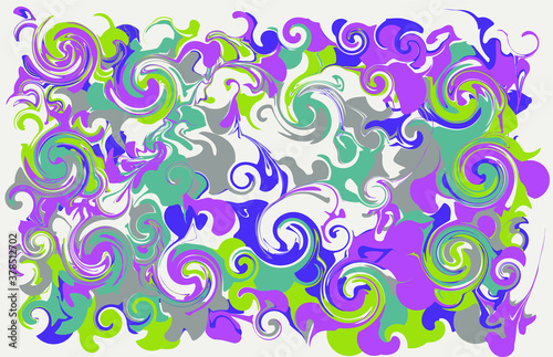 Fondo abstracto, efecto pintura en agua.
