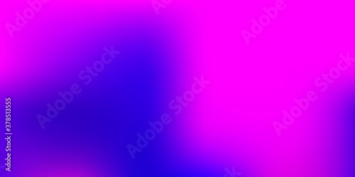 Dark Purple vector abstract blur pattern.