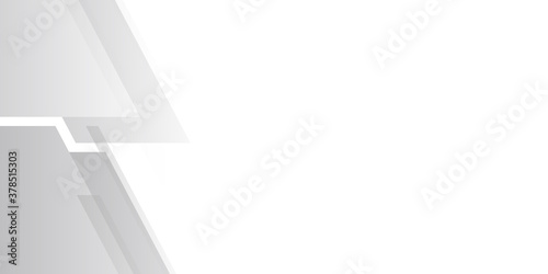 Abstract white square shape with futuristic concept background 