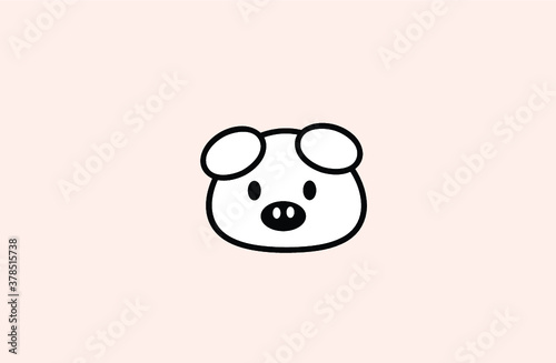 
Animal Flat Vector Icon Illustration Graphic