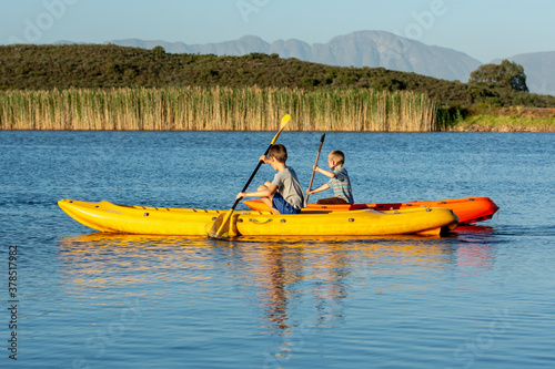 kayaking on the lake © Picsieb Photography