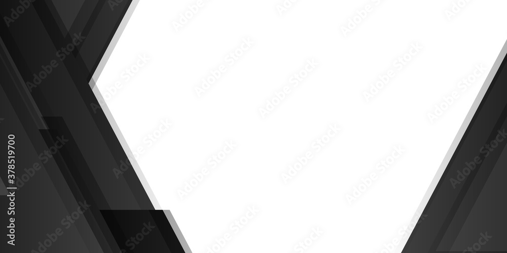 Black white abstract presentation background.