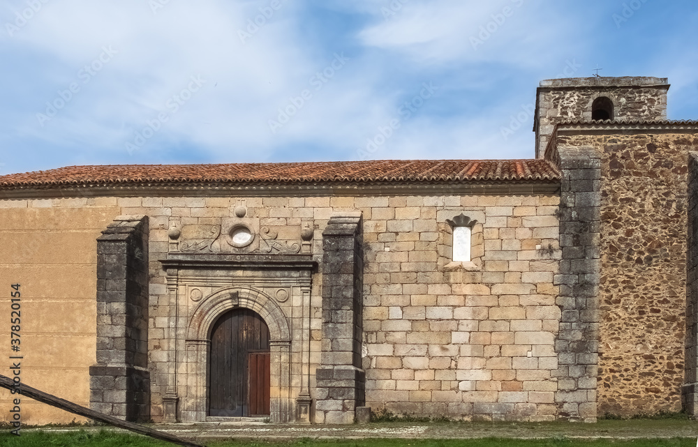 Extremadura La granadina Fachada Iglesia 