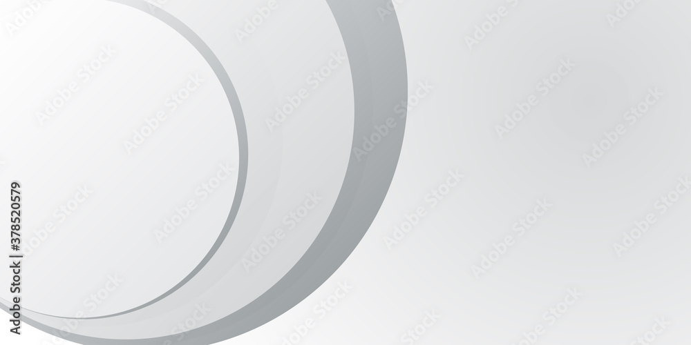 Obraz premium White abstract modern wave curve background design. Use for poster, template on web, backdrop. 