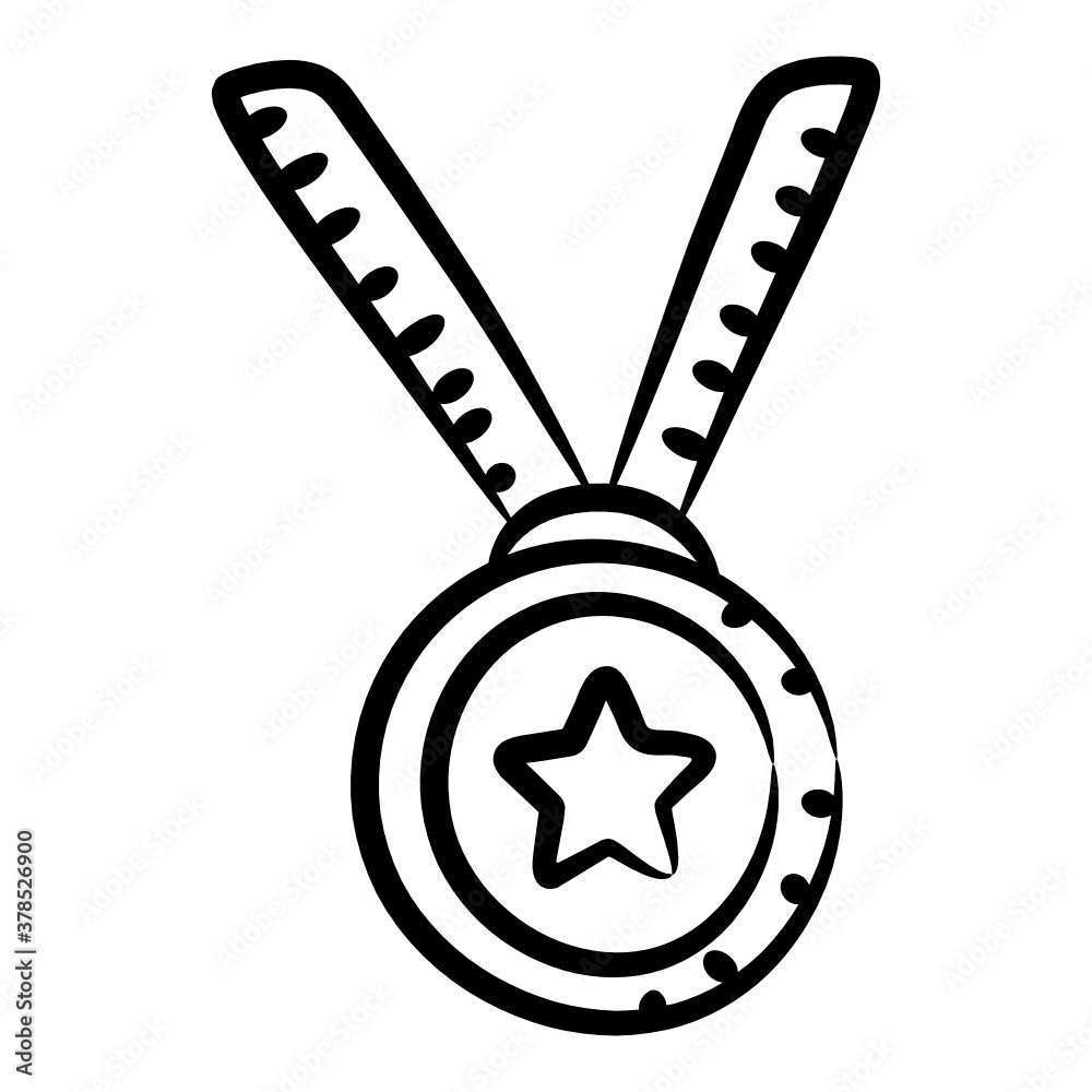 
Winner prize medal vector design 
