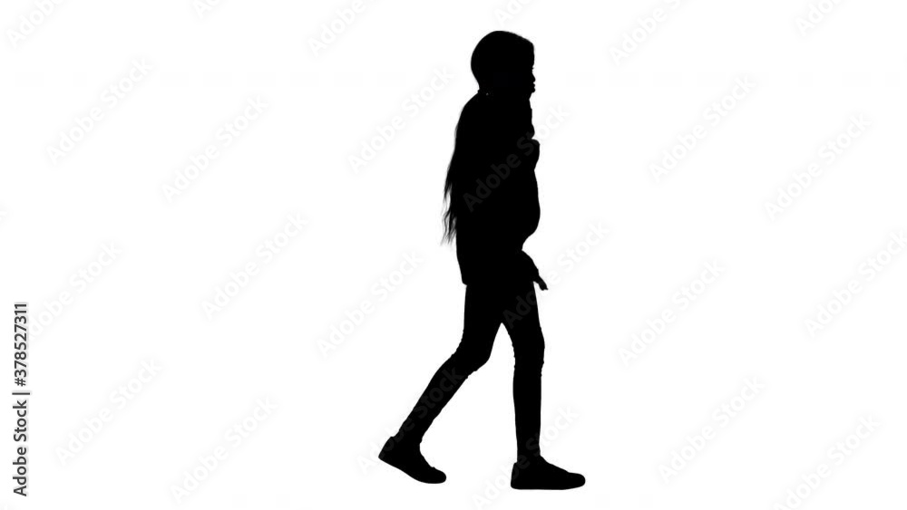 Emotional african american woman in bright jumper talking on the phone while walking, Alpha Channel Emotional african american woman in bright jumper talking on the phone while walking, Alpha Channel