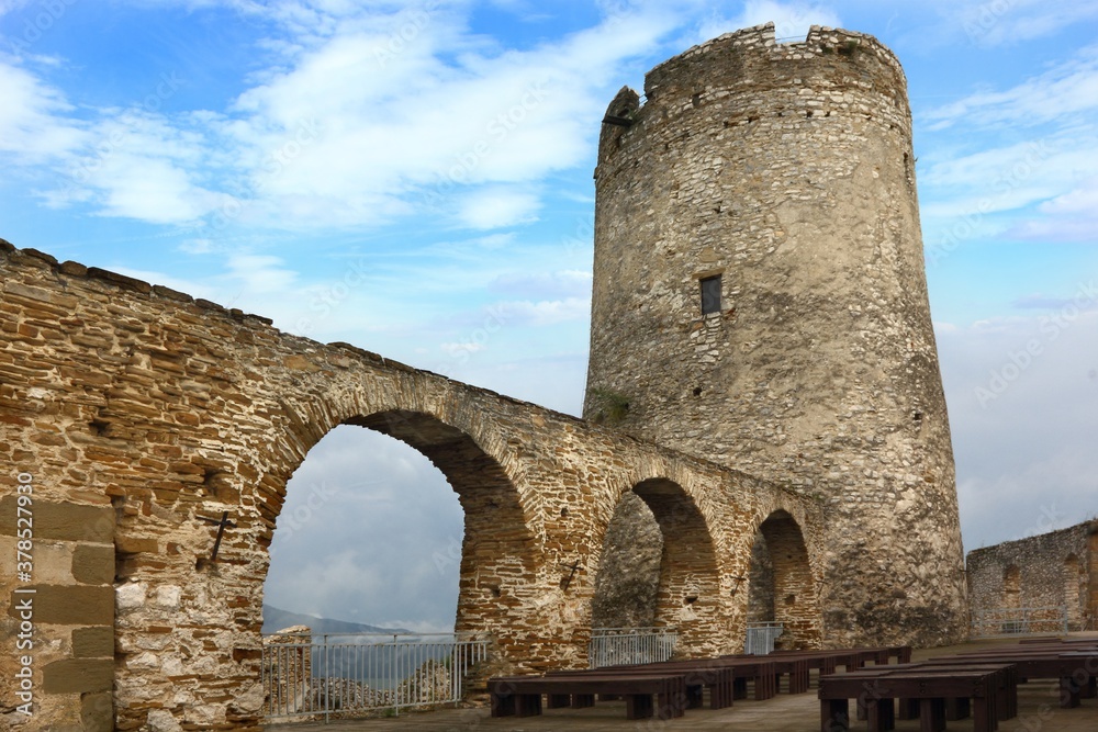 Old castle Spis in Slovakia