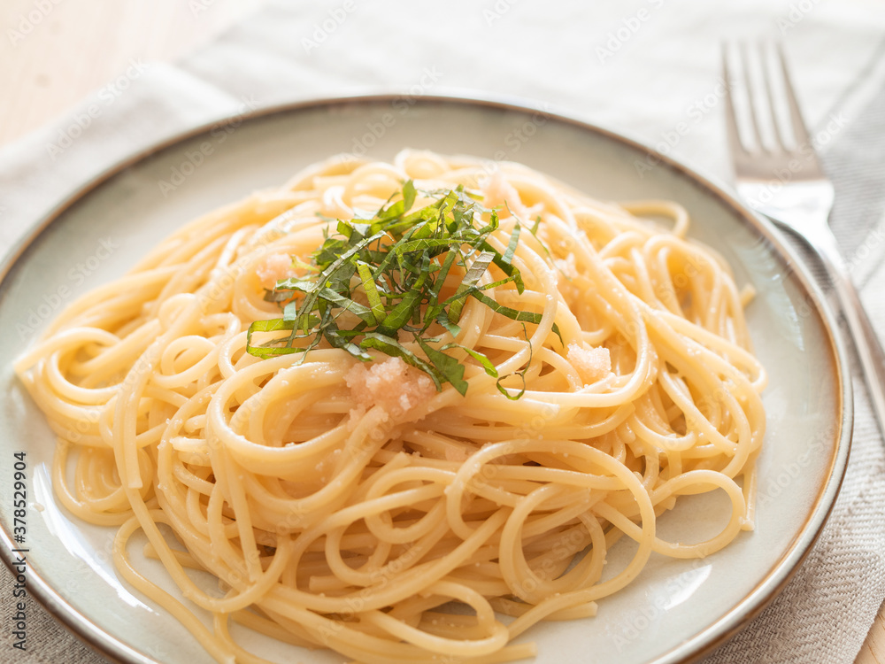 和風たらこパスタ
