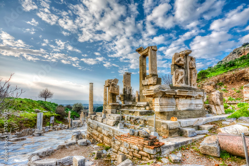 The Ephesus Ancient City in Turkey.
