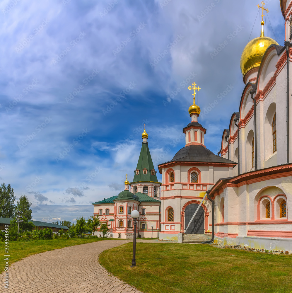 Home church in the abbot's chambers. Valdai Iversky Bogoroditsky Svyatoozersky Monastery.