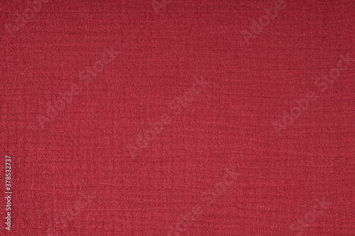 Cotton textile - close up of fabric texture. Cotton Fabric Texture. Top View of Cloth Textile Surface. Clothing Background. Text Space Abstract background and texture for designers.