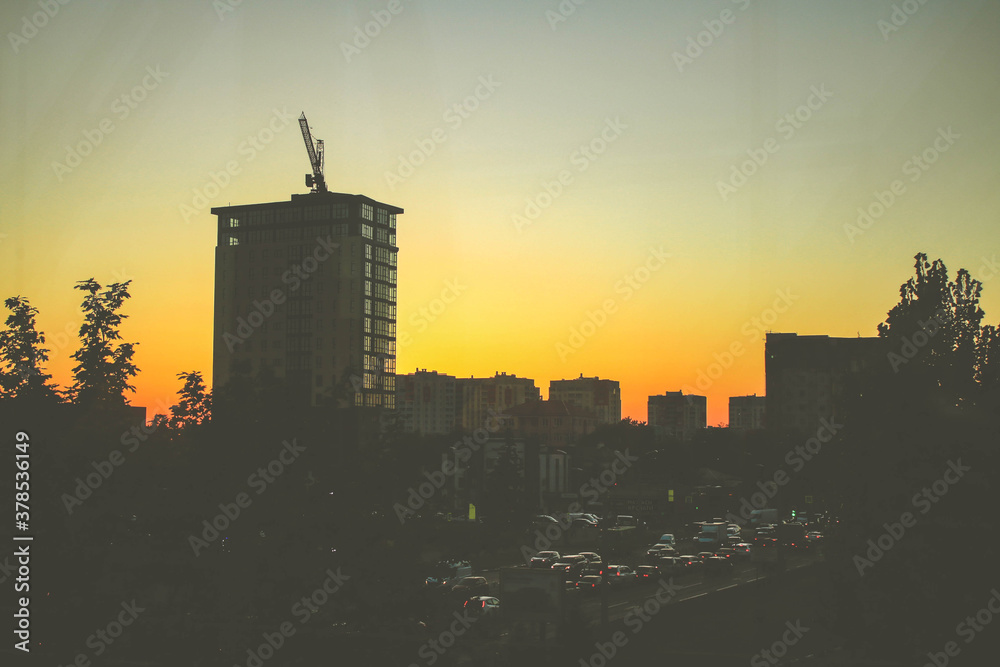 City skyline City skyline
