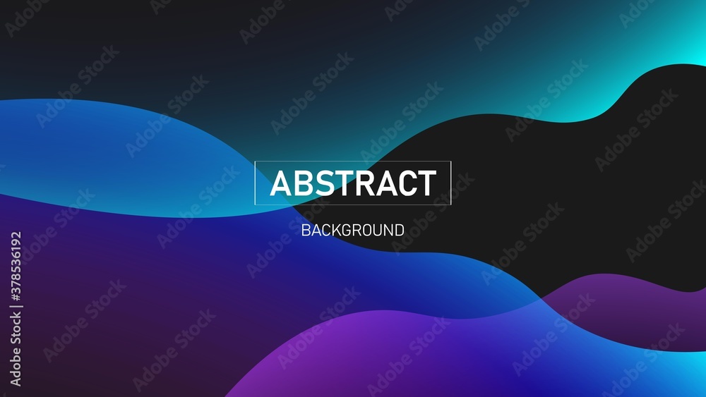 Fluid abstract background with trendy colors and simple textures. Eps 10 vector