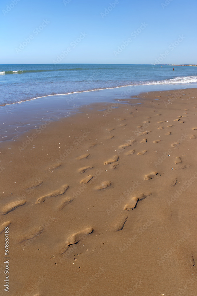 Beach of Berk in Hauts-de-France region Beach of Berk in Hauts-de-France region