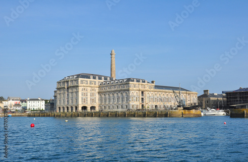 Foto The Renovated Complex of the Royal William Dockyard, Plymouth, Devon