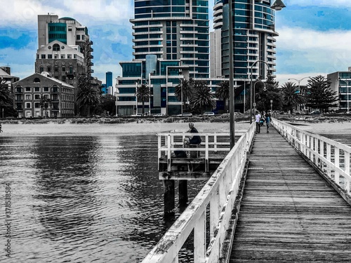 View of Port Melbourne Buildings from the Lagoon Pier
Location : Port Melbourne
Victoria
Australia