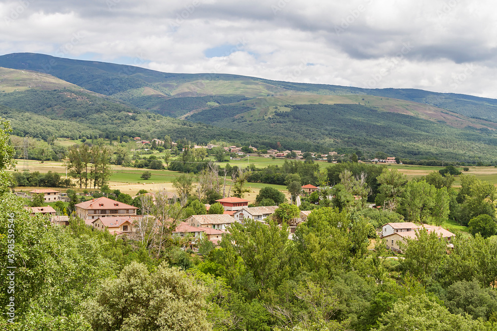 Merindades area in the north of Burgos province, Spain