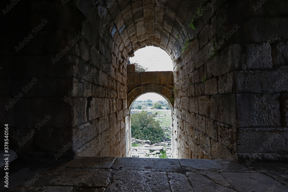 Turkey Aydın / Didim / Milet ancient city (historical ruins belonging to 3500 BC)